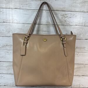 Coach Leather Tote Bag